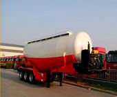 bpw のブランドの空気懸濁液を運ぶための 3 つの車軸粉の大きさのセメントのトレーラー