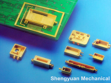 製粉の精密によって機械で造られる部品、繊維光学のコネクター FC の部品を収容するセンサー