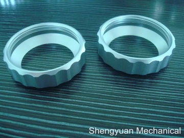 CNC の回転精密フライス盤は表面を磨くアルミ合金を分けます