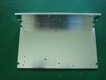 転換コーティングとの急速なプロトタイプ アルミニウム角度を機械で造る L 形 CNC の精密
