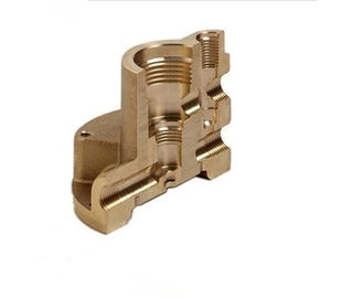 カスタム高精度 CNC 加工、真鍮ニッケル メッキと部品加工