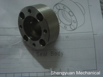SUS304 CNC の精密キャリアの圧縮機のシールのための回転部品のシール ボディ シャフト