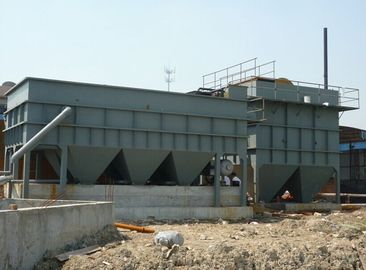 中断された固体、脂肪の分離のための鉄骨構造 DAF の分離器