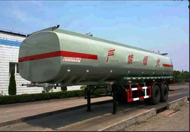 30000L 2 車軸鋼鉄化学液体のタンクローリーの輸送のガス/ディーゼル