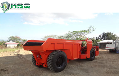地下鉱山 10 トンの DEUTZ エンジンを搭載する薄型のダンプ トラック
