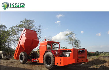 地下鉱山 10 トンの DEUTZ エンジンを搭載する薄型のダンプ トラック