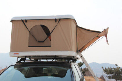 トラックのための振動のハンドルの屋根の上のテント/屋根の上のキャンピングカーの Suv の堅い貝によってはテントが現れます