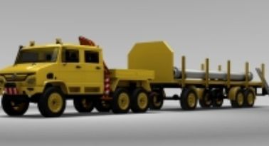 半136のKWの輸送のトレーラーのパイプライン修理車の維持の地下のパイプライン