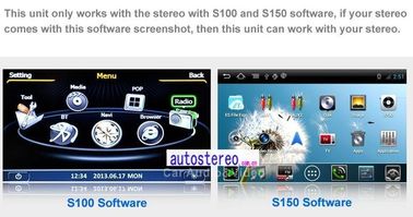 S100 S150 のステレオのための TV のアンテナとの車のデジタル TV のチューナーの受信機の自動予備品 MPEG-4 DVB-T