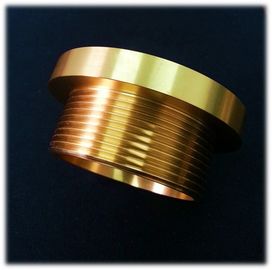 軍隊、円筒度 0.005mm のための Preciaion の黄銅によって回される部品を機械で造る CNC