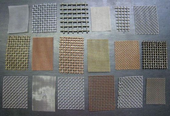 注文の青銅色の真鍮ワイヤー溶接の網フィルターふるい、幅 0.6m - 1.3m