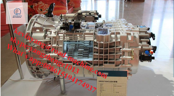 2600RPM Sinotruk の予備品 10Forward は 2 つの逆の速度の伝達/変速機を促進します