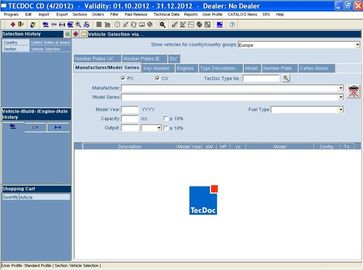 Tecdoc Tec.Doc Epc の予備品カタログ 04/2012 の自動車診断ソフトウェア